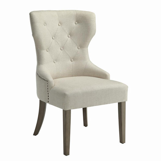 Baney Tufted Upholstered Dining Chair Beige image