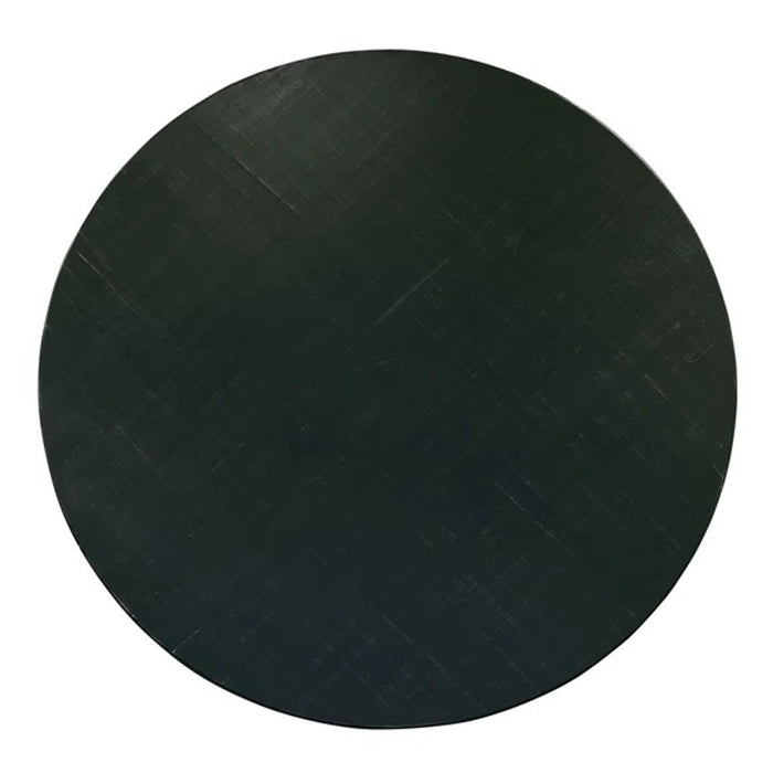 Elements International Britton Mary Dining Table in Charcoal