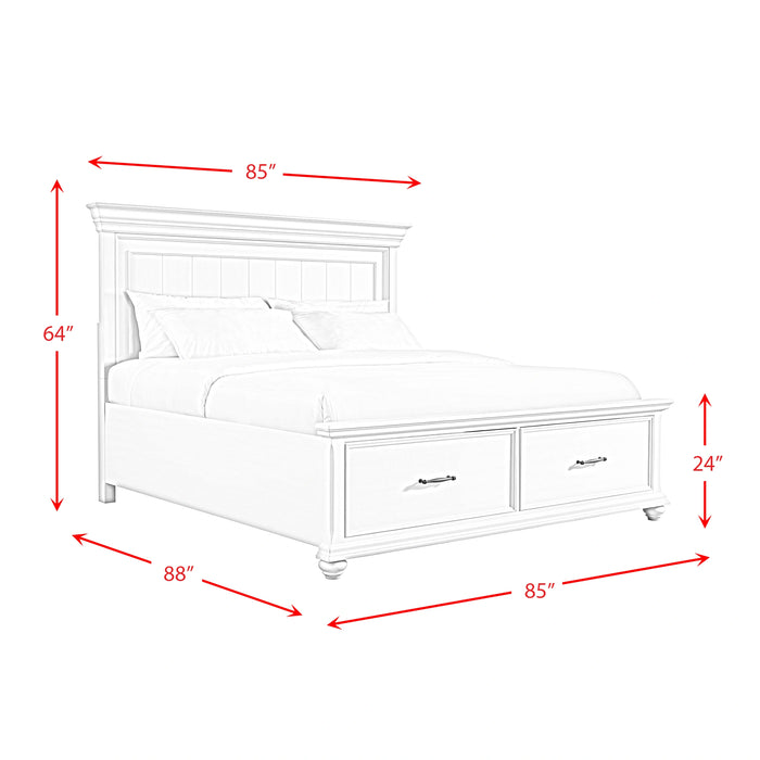 Slater Bed Black