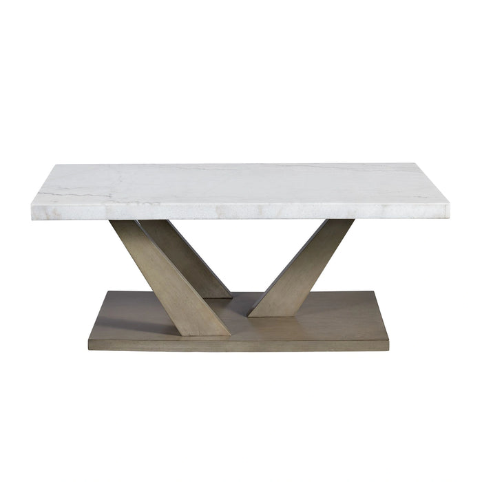 Greta 2PC Occasional Table Set-Coffee Table & End Table