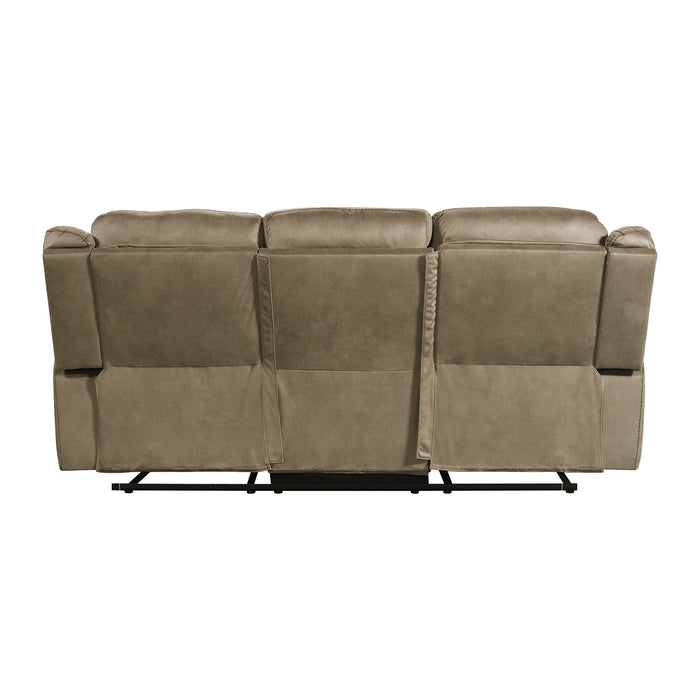 Sorrento Motion Sofa with Dropdown in T101 Brown