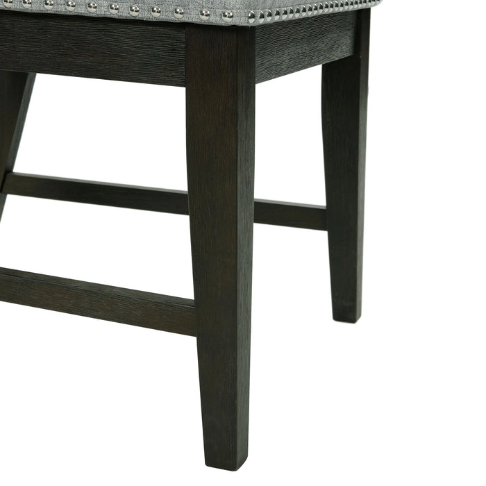 Donovan Upholstery Side Chair Dark (2 Per Pack)