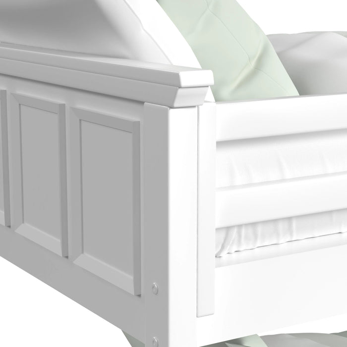 Hampton Kids Over Bunk with Ladder and Trundle Bedroom Set