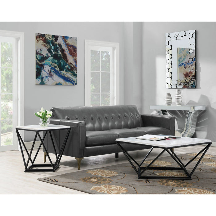 Riko 2PC Occasional Table Set-Coffee Table & End Table