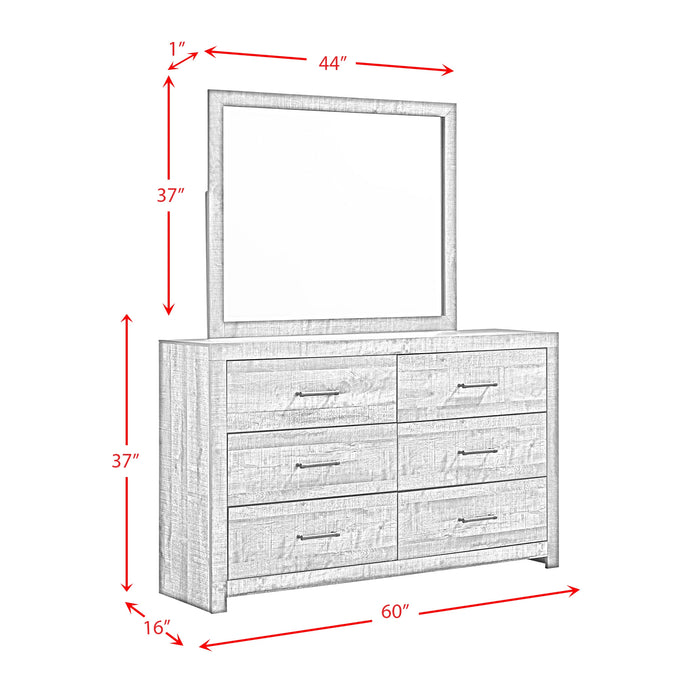 Bailey Bookcase Panel Bedroom Set with Bluetooth