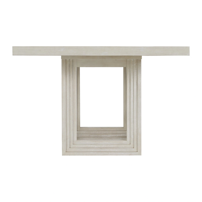 Avalanche Square Counter Table in Antique White