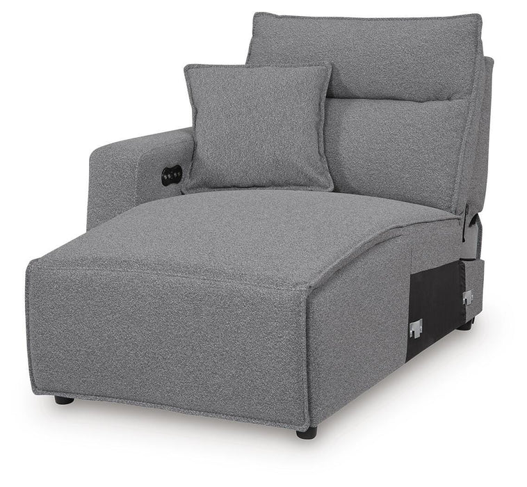 Modmax II Reclining Sectional with Chaise and Audio Console