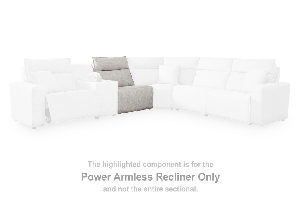 Modmax II Power Reclining Sectional with Chaise and Console