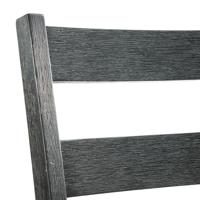 Martin 5 pc Dining Set (Black Base)