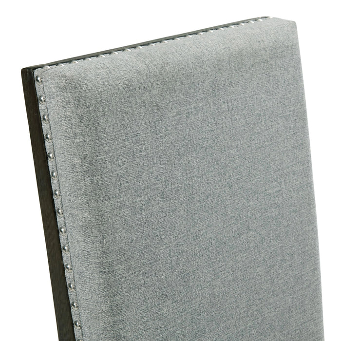 Donovan Upholstery Arm Chair Dark (2 Per Pack)