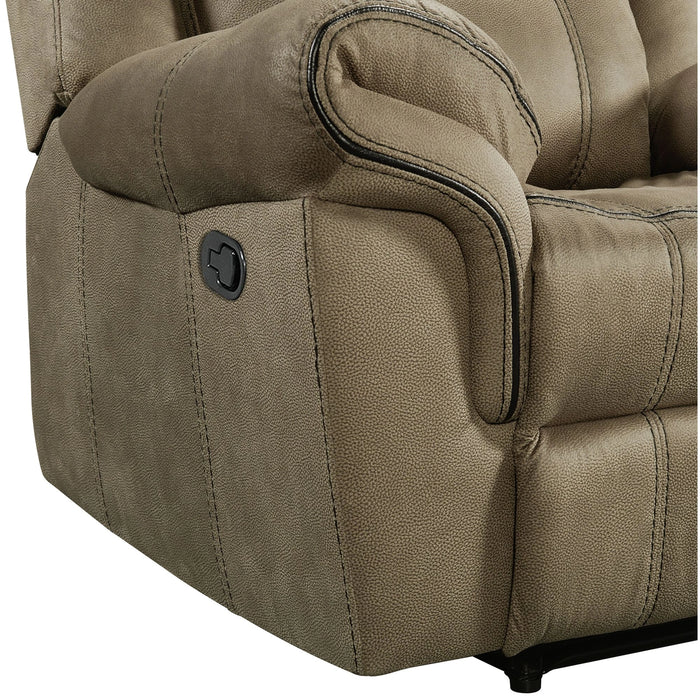 Sorrento Motion Sofa with Dropdown in T101 Brown