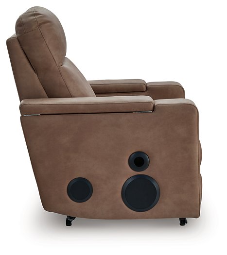 Lorrenton Power Glider Recliner with Audio System