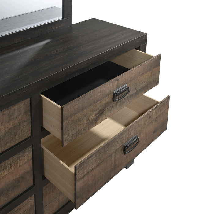 Harlington 6-Drawer Dresser w/ Mirror Set