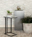 Vicente Accent Table with Marble Top Grey image