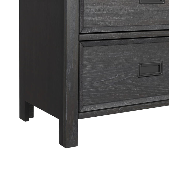 Hampton Kids Over Bunk with Staircase and Trundle Bedroom Set