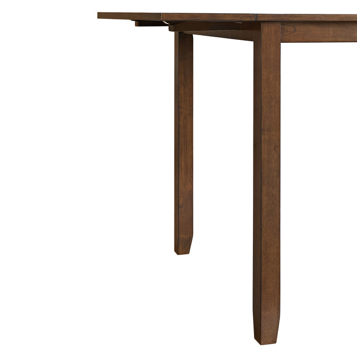 Alex 3PC Dining Set with Drop Leaf Table in Espresso