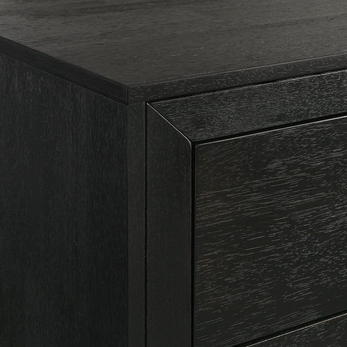 Allan 6-Drawer Dresser in Black