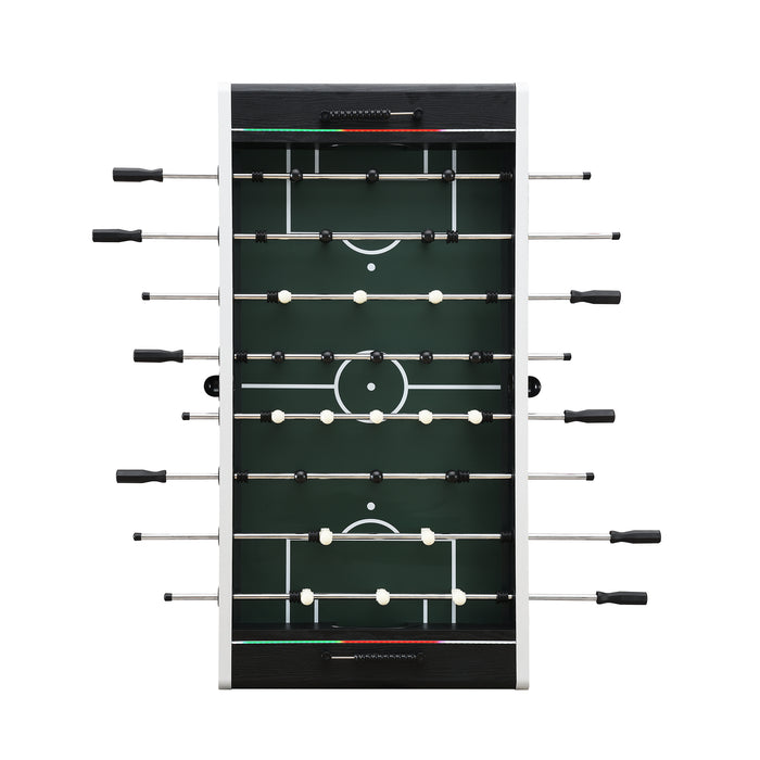 Amaya Indoor Foosball with LED in Black (3A Packing)
