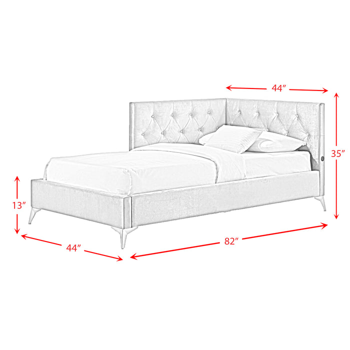 Amberley UPH Corner Bed with LED and USB