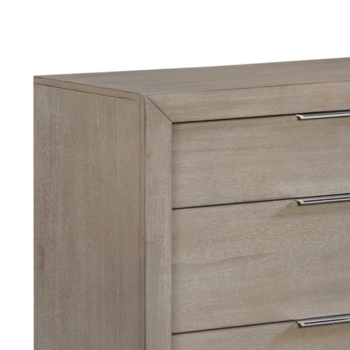 Arcadia 8-Drawer Dresser in Grey