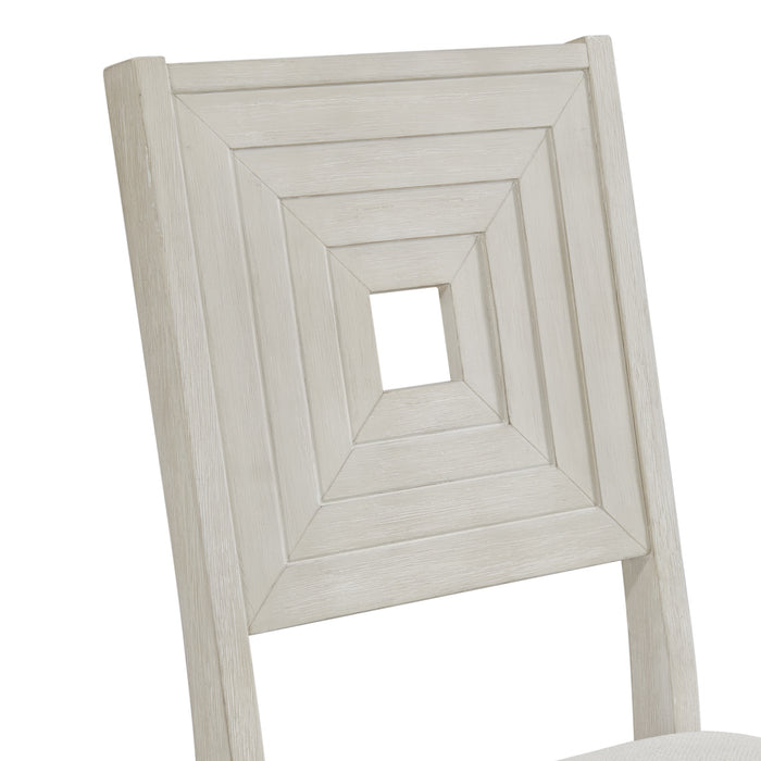Avalanche Counter Side Chair in Antique White (2 Per Carton)