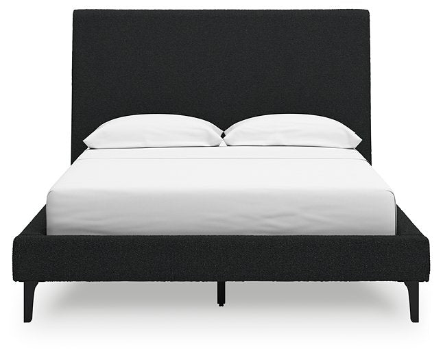 Cadmori Upholstered Bed with Roll Slats