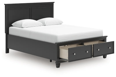 Lanolee Panel Storage Bed