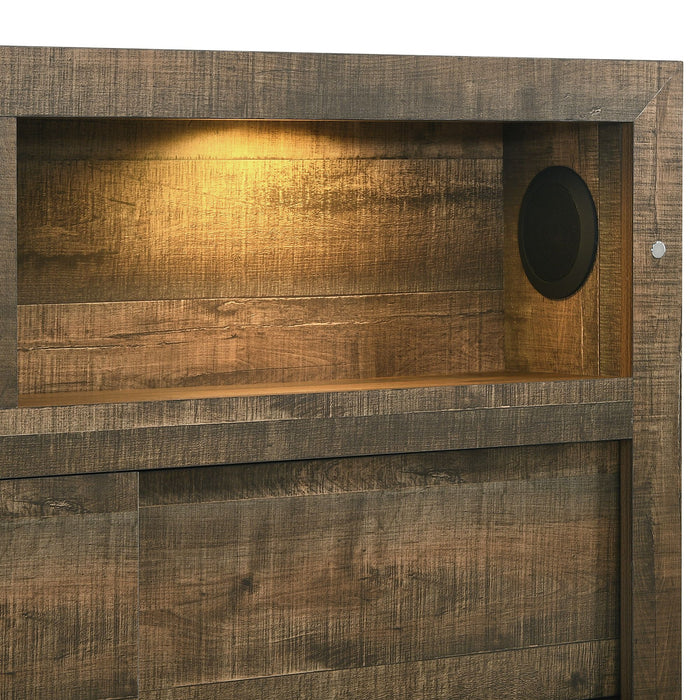 Bailey Panel Bedroom Set with Bluetooth