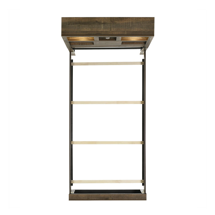 Bailey Bookcase Panel Bedroom Set with Bluetooth