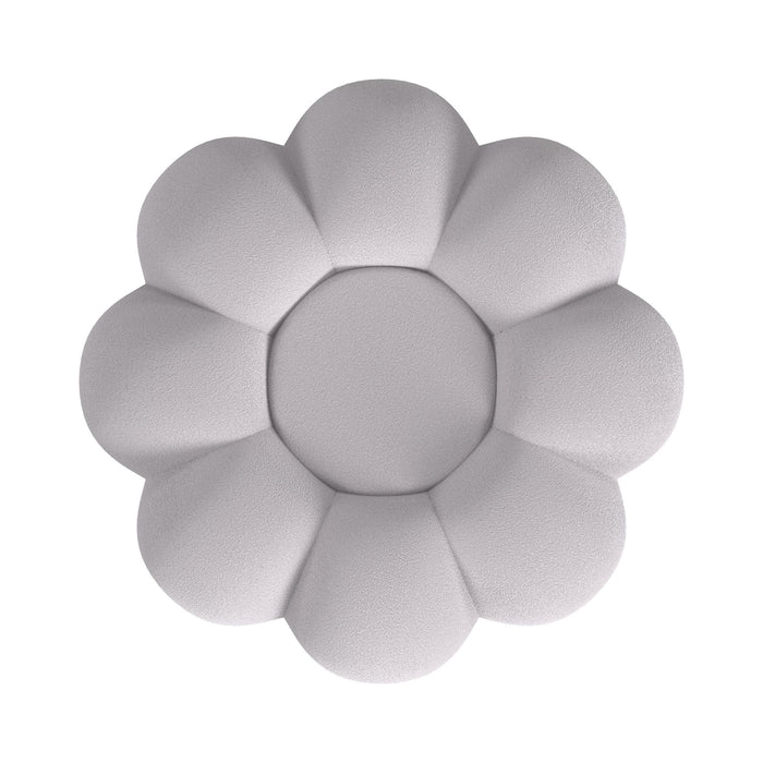 Bubble Swivel Chair and Ottoman in Grey