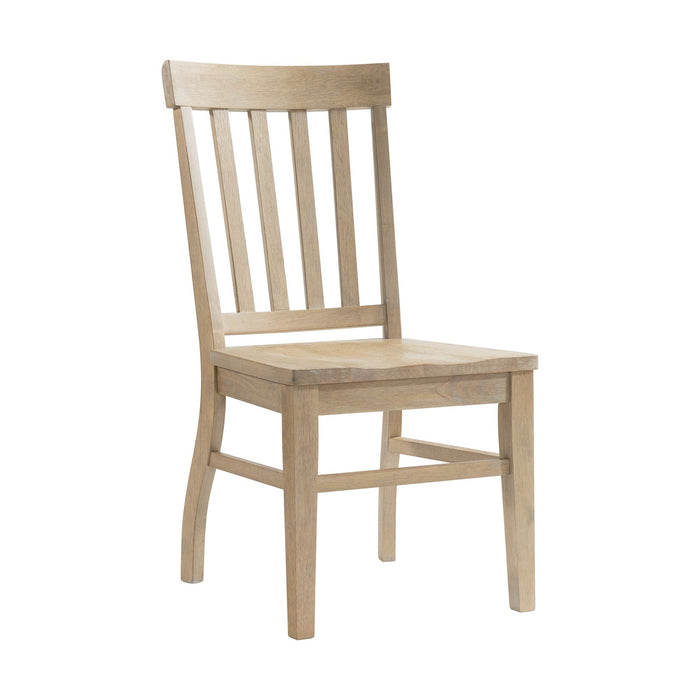 Lakeview 5PC Rectangular Dining Set in White-Table & Four Chairs
