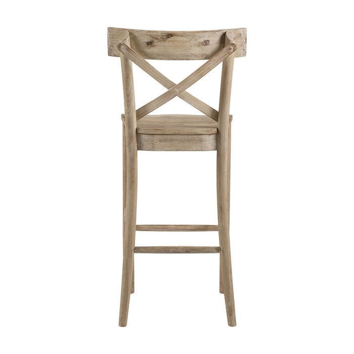 (D680-21) Callista- 30'' Barstool- Beach/Natural