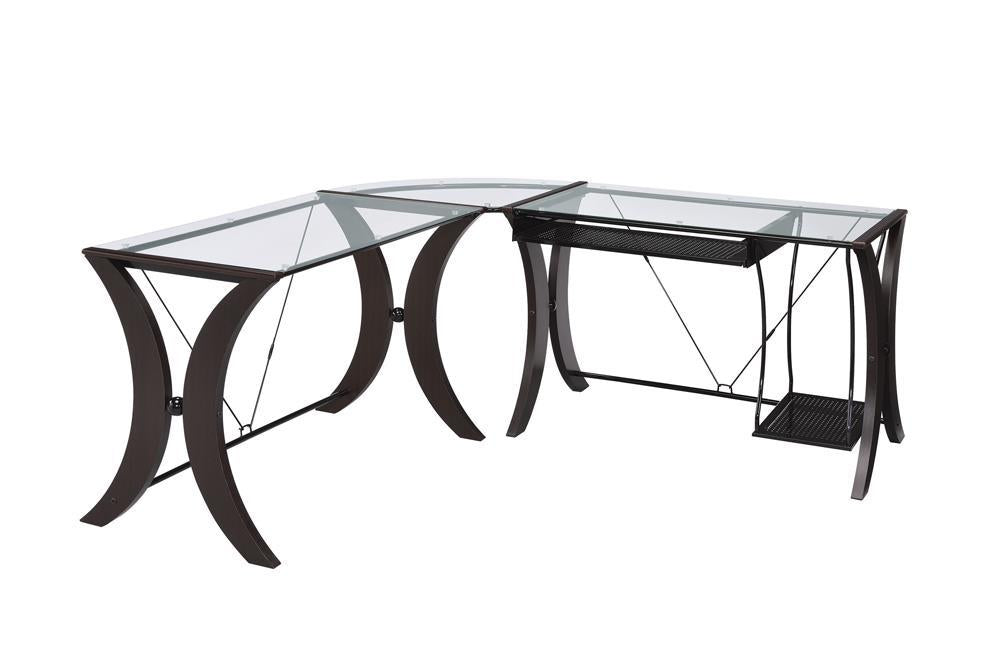 G800446 Contemporary Cappuccino Desk Set