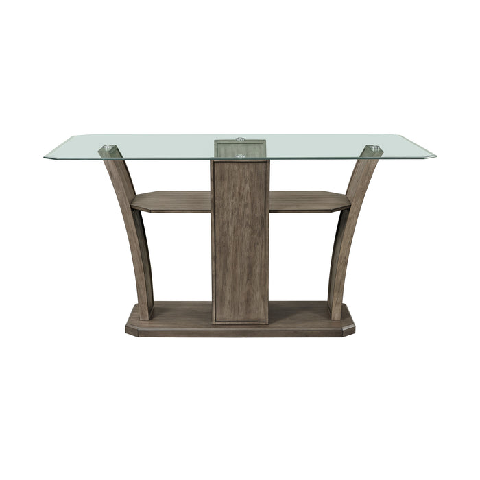 Dapper Grey Rectangular Counter Table