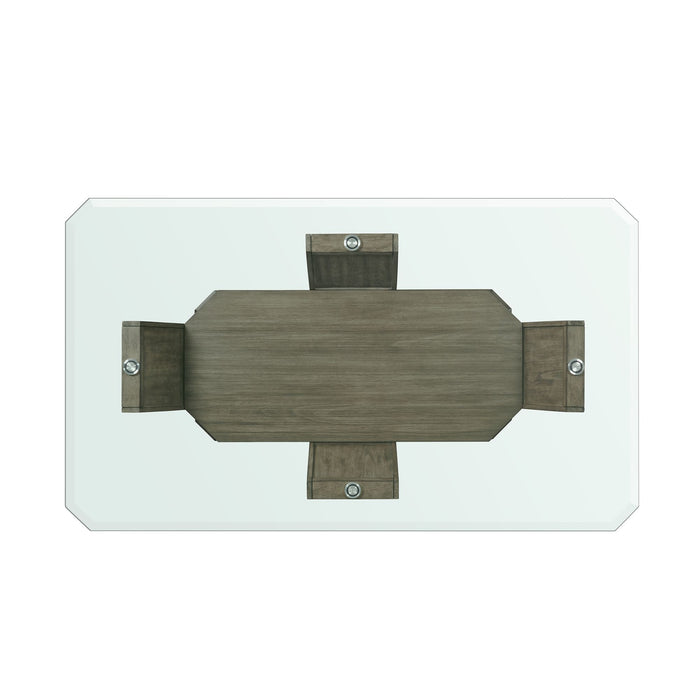 Dapper Grey Rectangular Counter Table