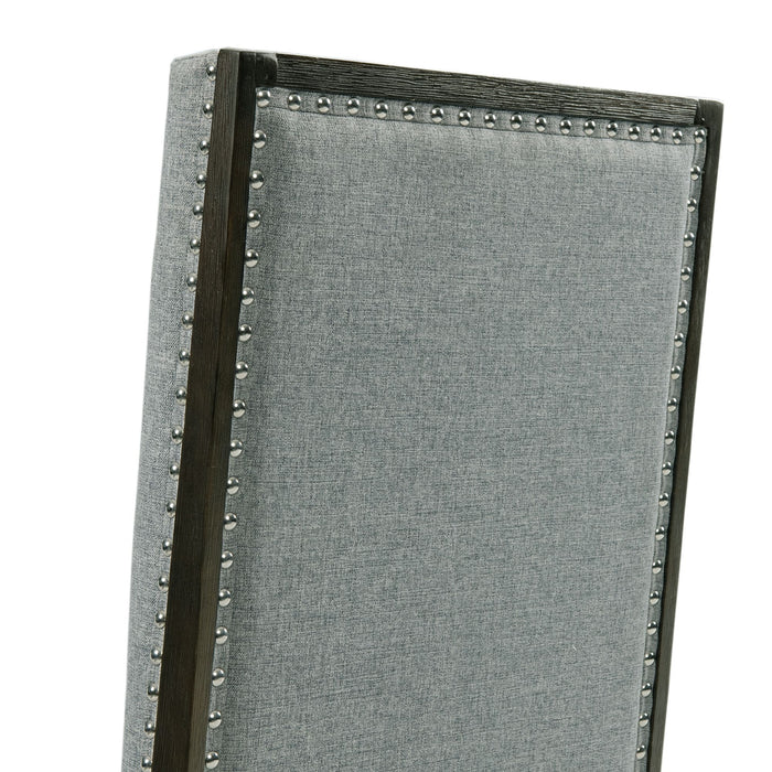 Donovan Upholstery Side Chair Dark (2 Per Pack)