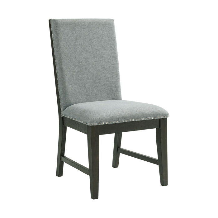 Donovan Upholstery Side Chair Dark (2 Per Pack)
