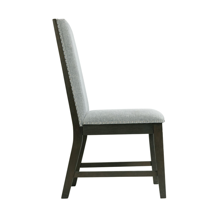 Donovan Upholstery Side Chair Dark (2 Per Pack)