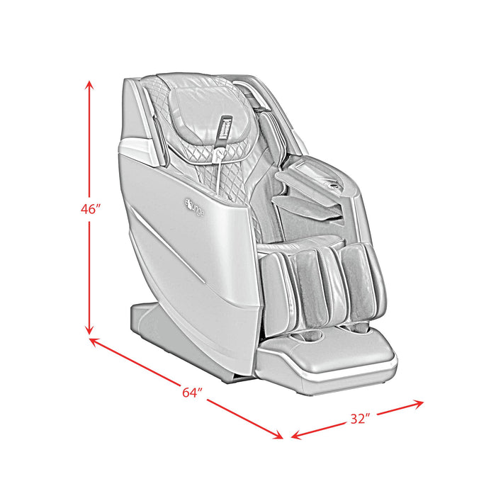 Ease Massage Chair in Black PU (Single Pack)