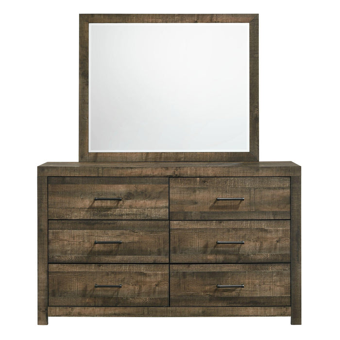 Bailey 6-Drawer Dresser & Mirror Set