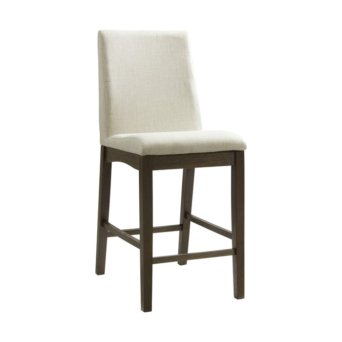 Dapper Counter Side Chair (Walnut Finish) (Two Per Carton)