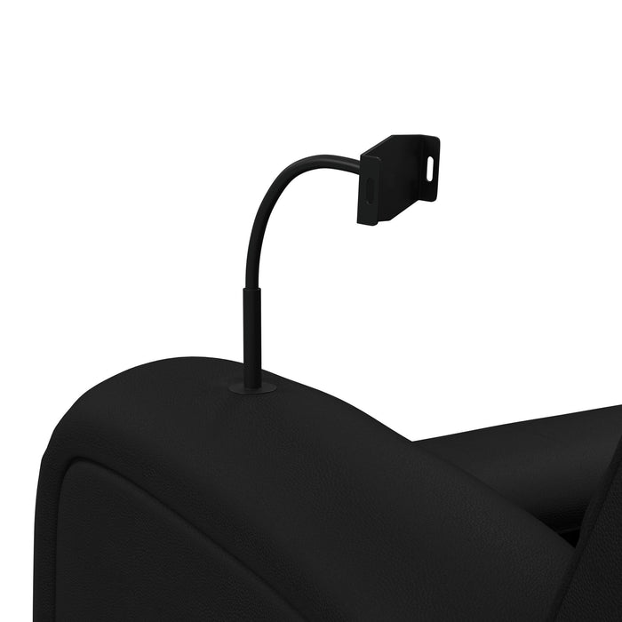 Euphora P3 Power Glider Recliner W/Heat & Massage, Music, Ipad holder W/wireless charger and USBC in Aline Black