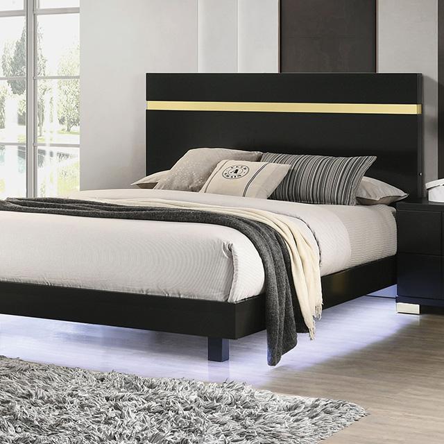 Lillestrom E.King, Queen, Full, & Full Bed Black & White