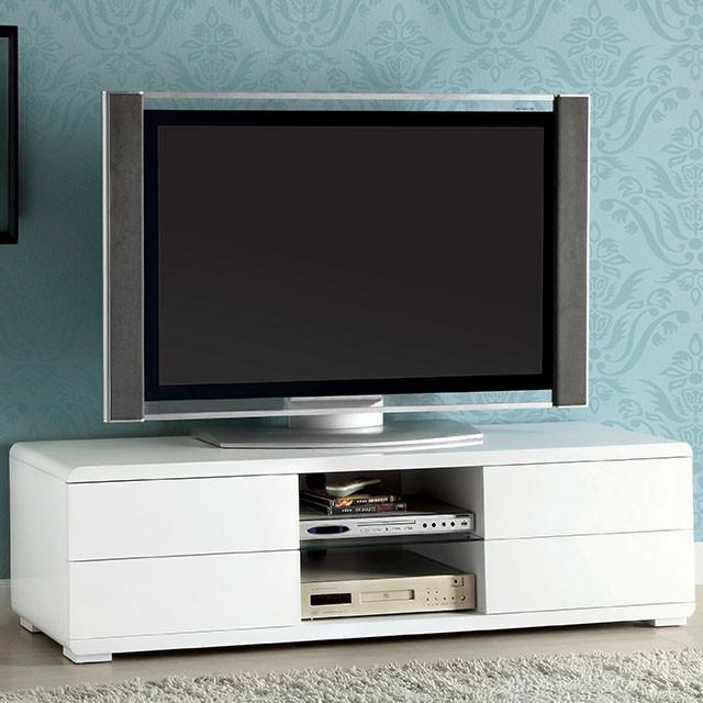 Cerro White 59" TV Console, White image