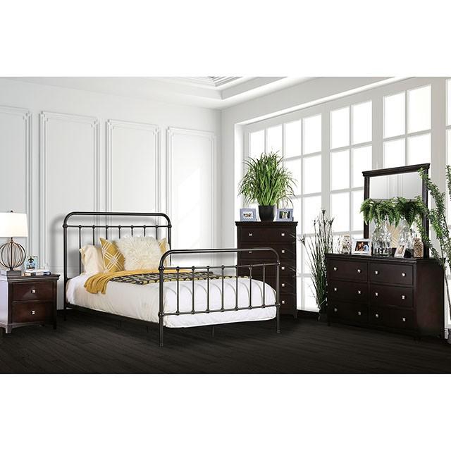 IRIA Dark Bronze E.King Bed