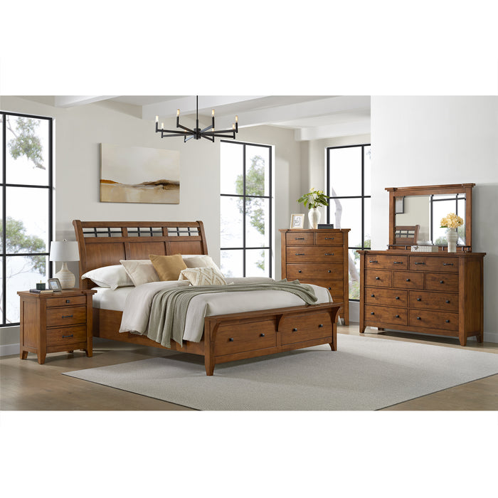 Gage 9-Drawer Dresser in Chestnut