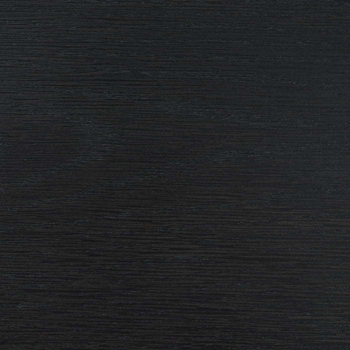 Garcia 6PC Dining Set with Table, 4 Chairs, and Bench in Black