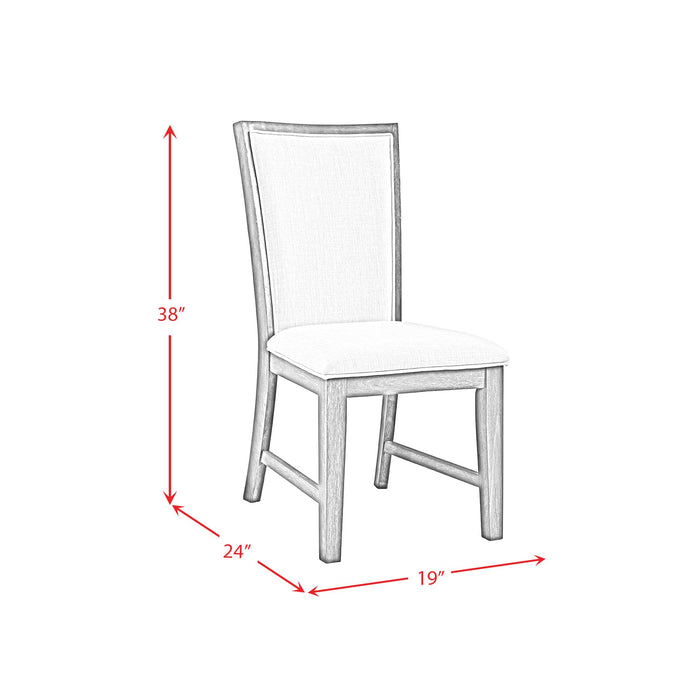 Grady 6PC Dining Set (72" Table + 4 Chairs + Bench) in Brown