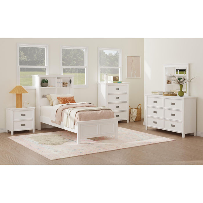 Hampton Kids Bookcase Bedroom Set