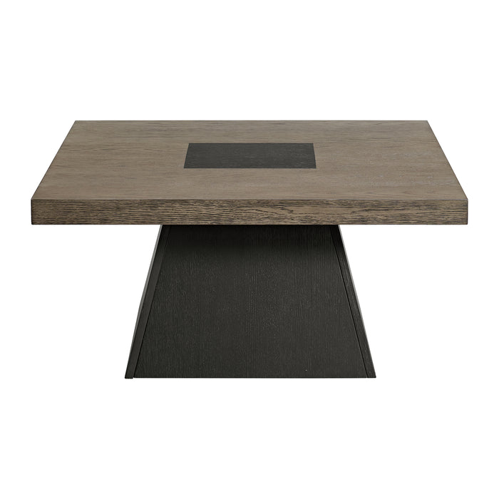 Jemma Coffee Table in Grey and Dark Espresso